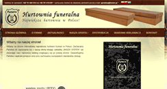 Desktop Screenshot of funero.pl